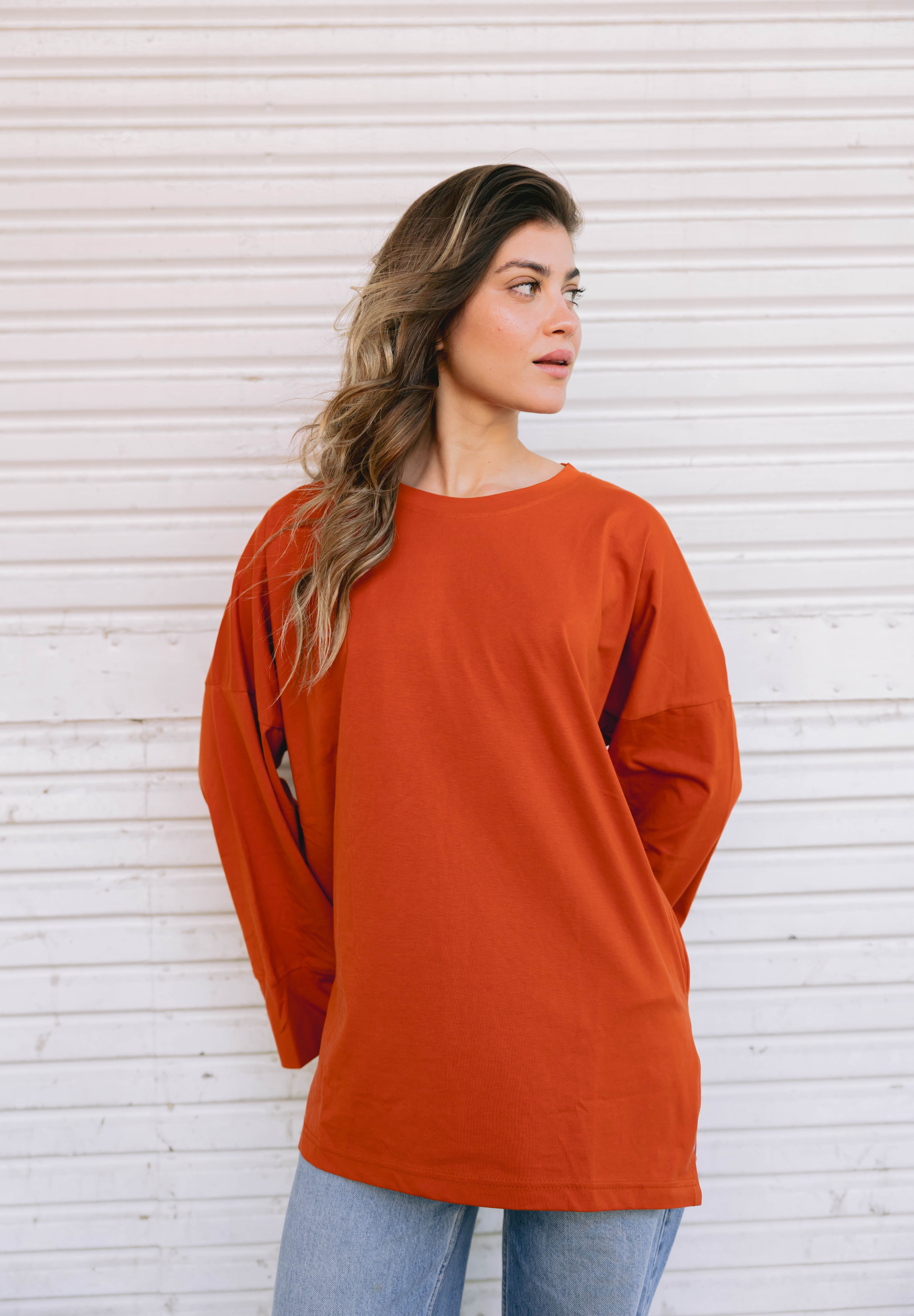 Origin Blouse In Candy Apple