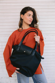 Long Day Bag In Black
