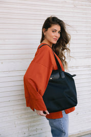 Long Day Bag In Black