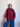 Wine Red Oversized Blouse