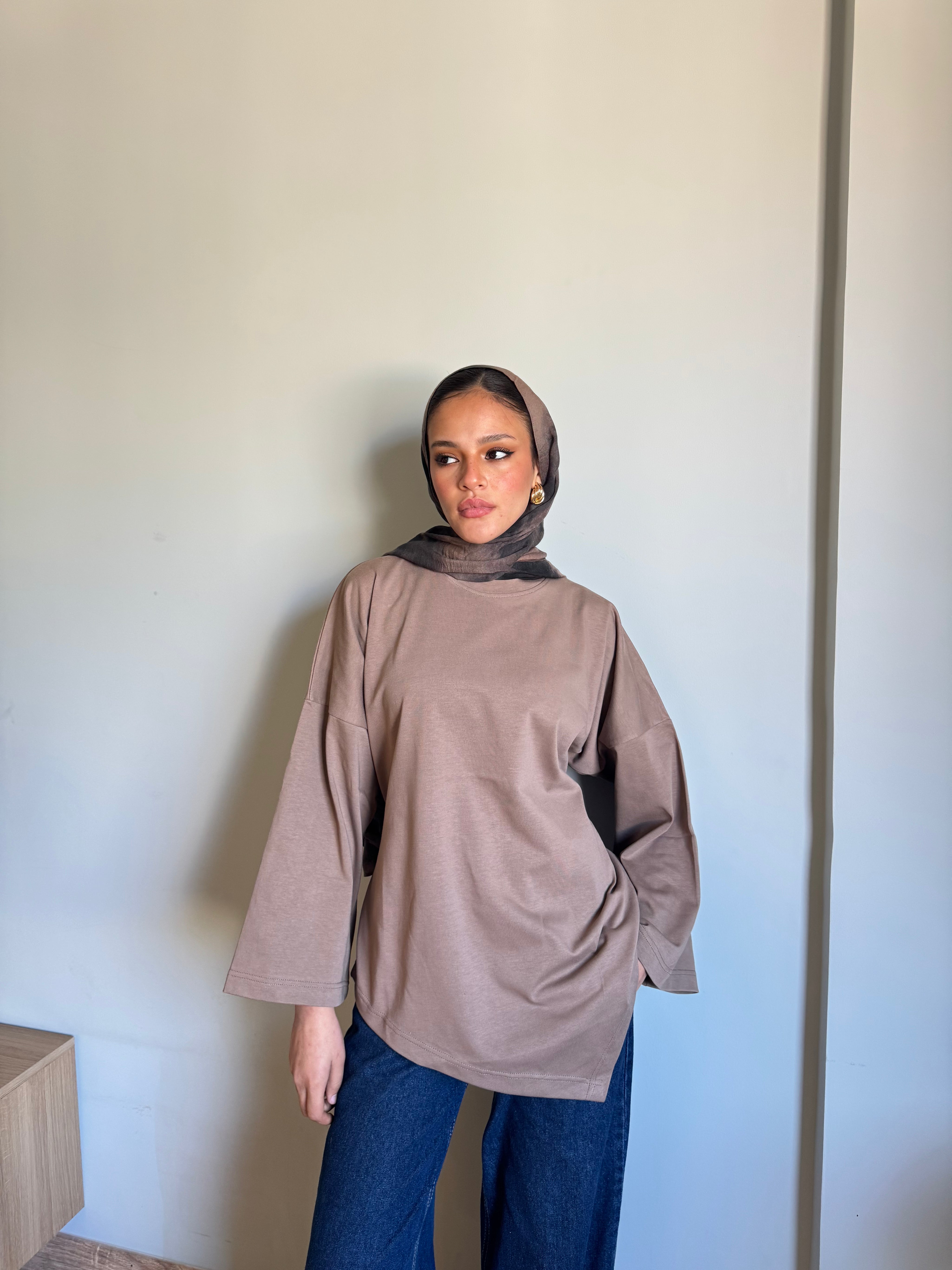 Girlie Blouse In Cafe