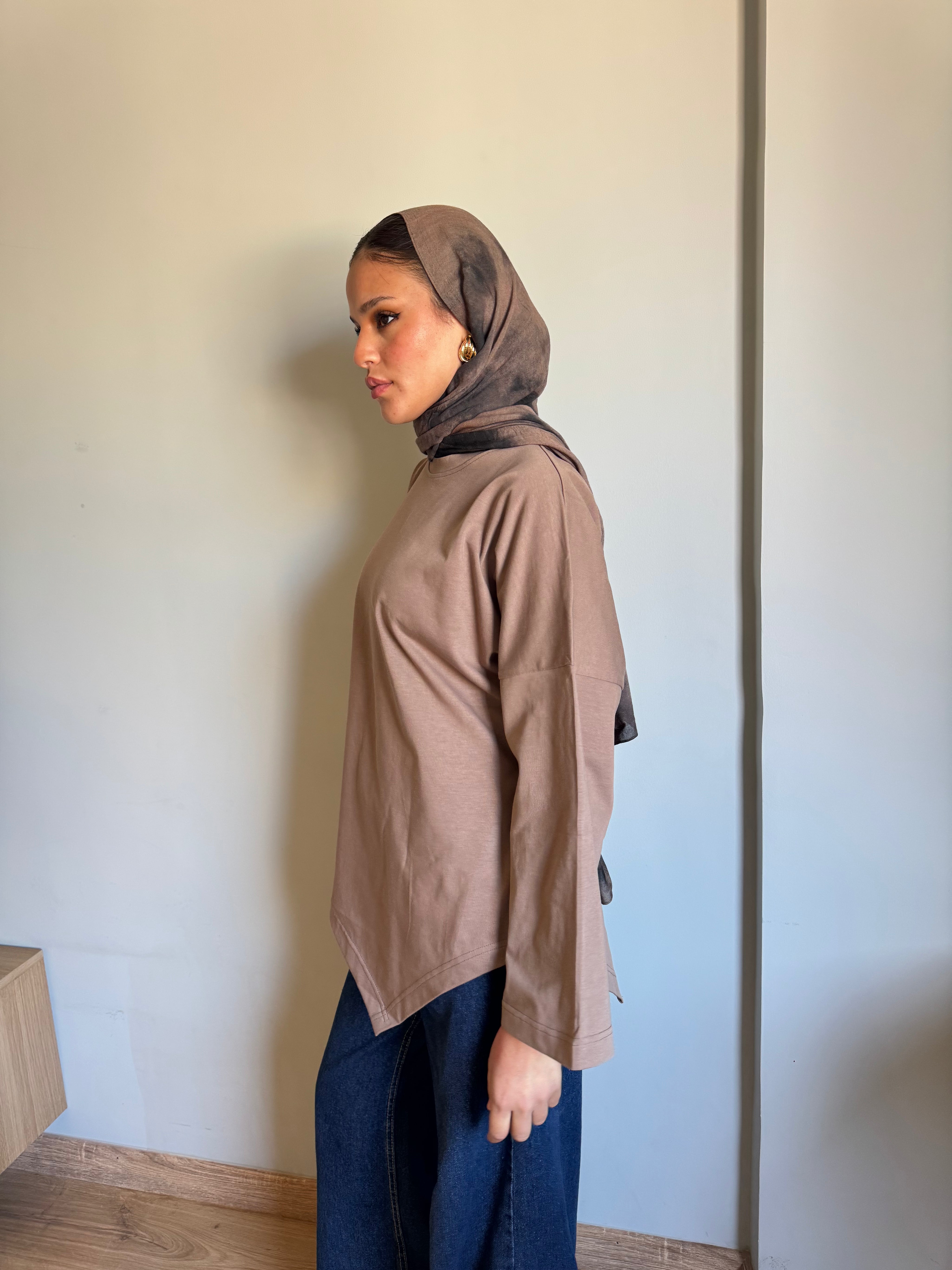 Girlie Blouse In Cafe