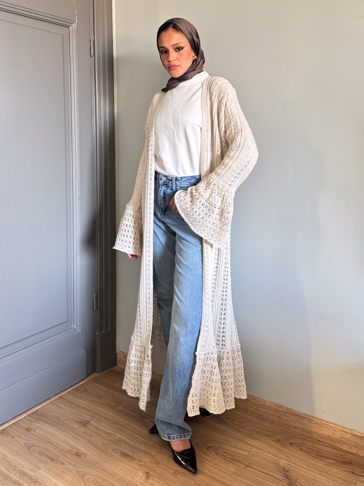 Jamila crochet cardigan