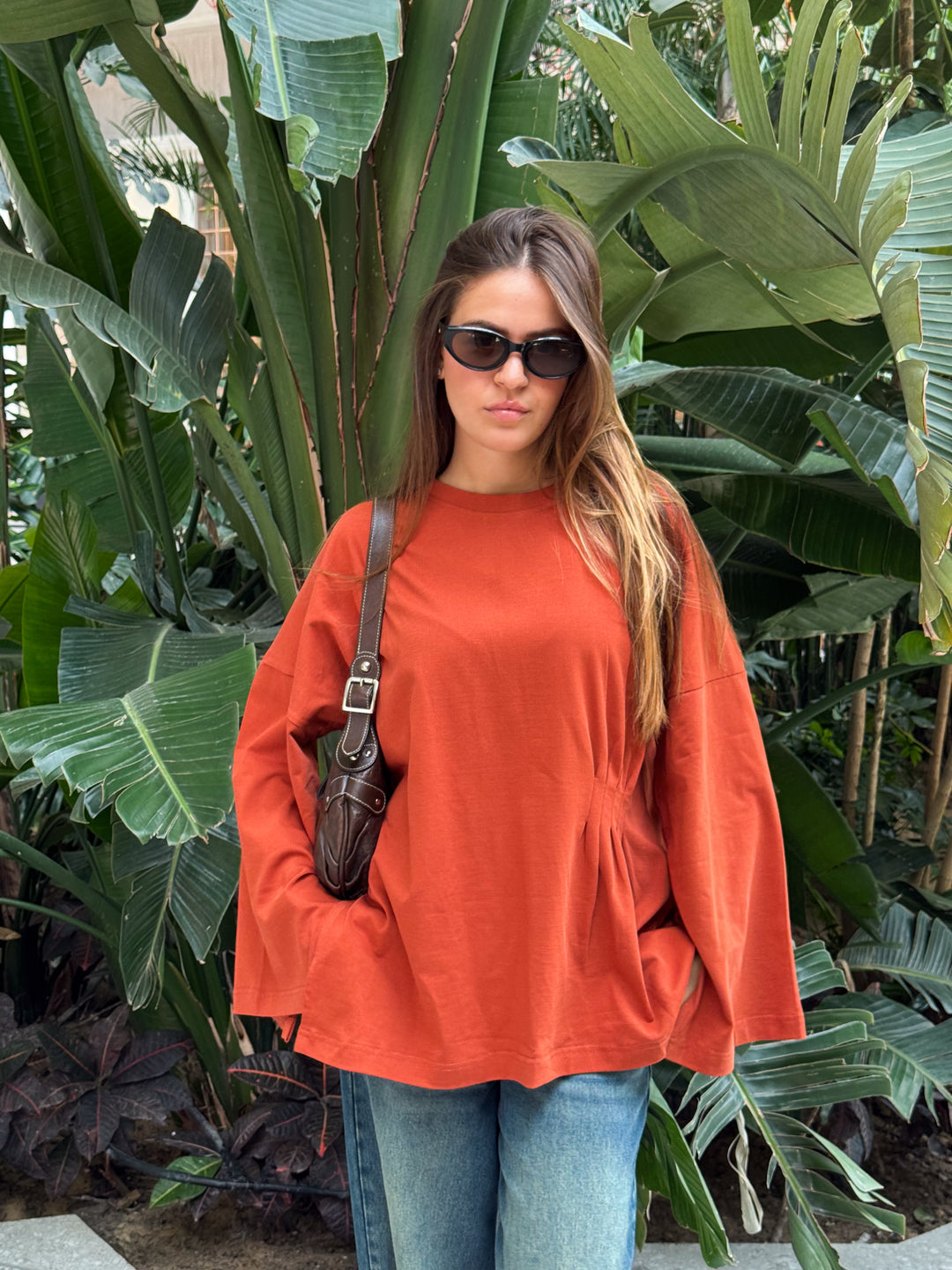 Luvie Blouse In Candy Apple
