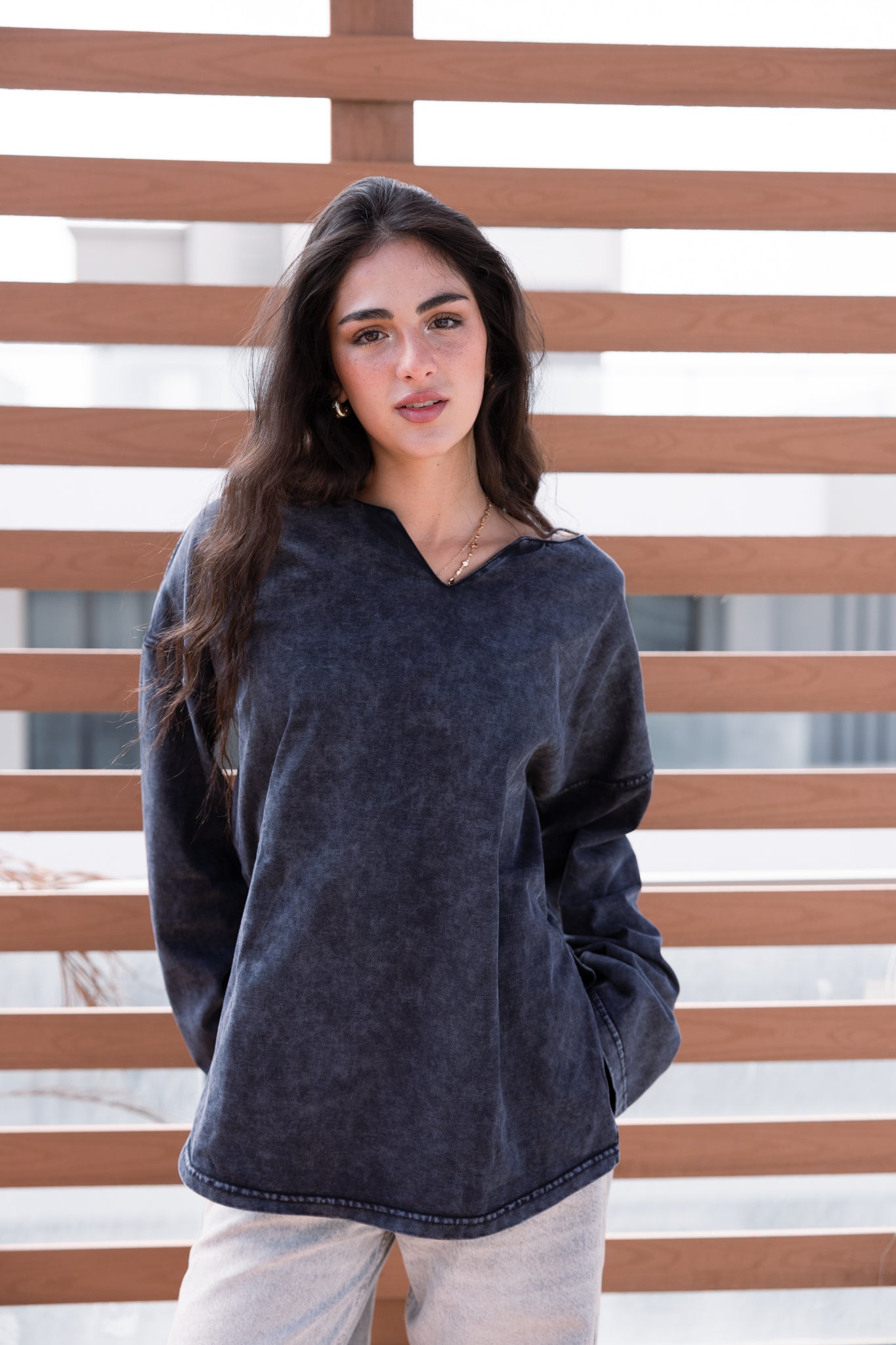 Origin Her Washed Tee In Rich