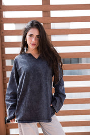 Origin Her Washed Tee In Rich