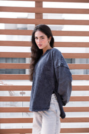 Origin Her Washed Tee In Rich