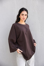 Coffee House Tee In Brown