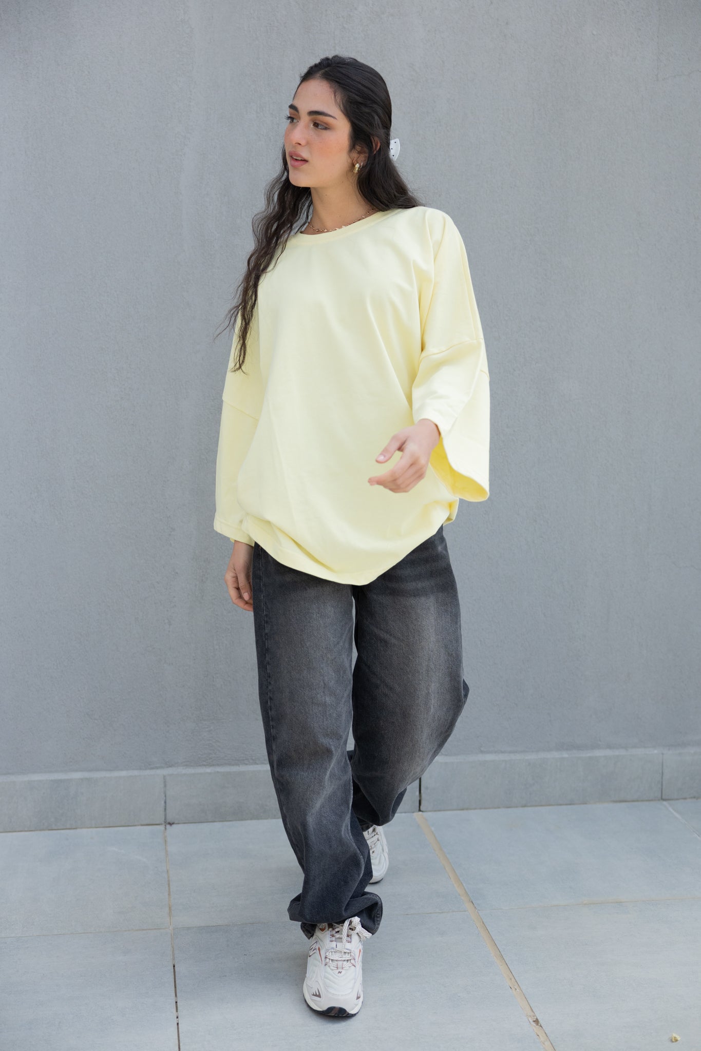 Coffee House Tee In Butter Yellow