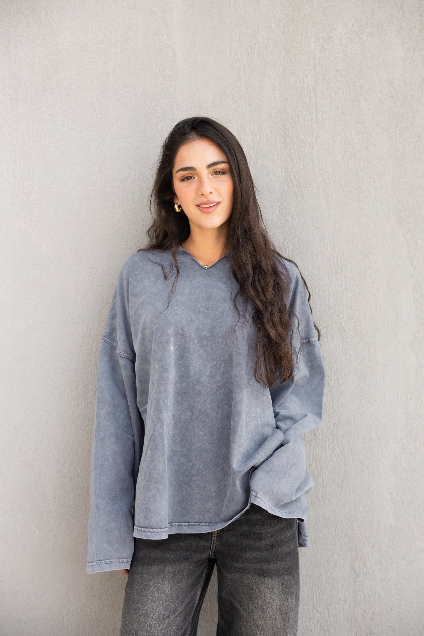 Origin Her Washed Tee In Shadow