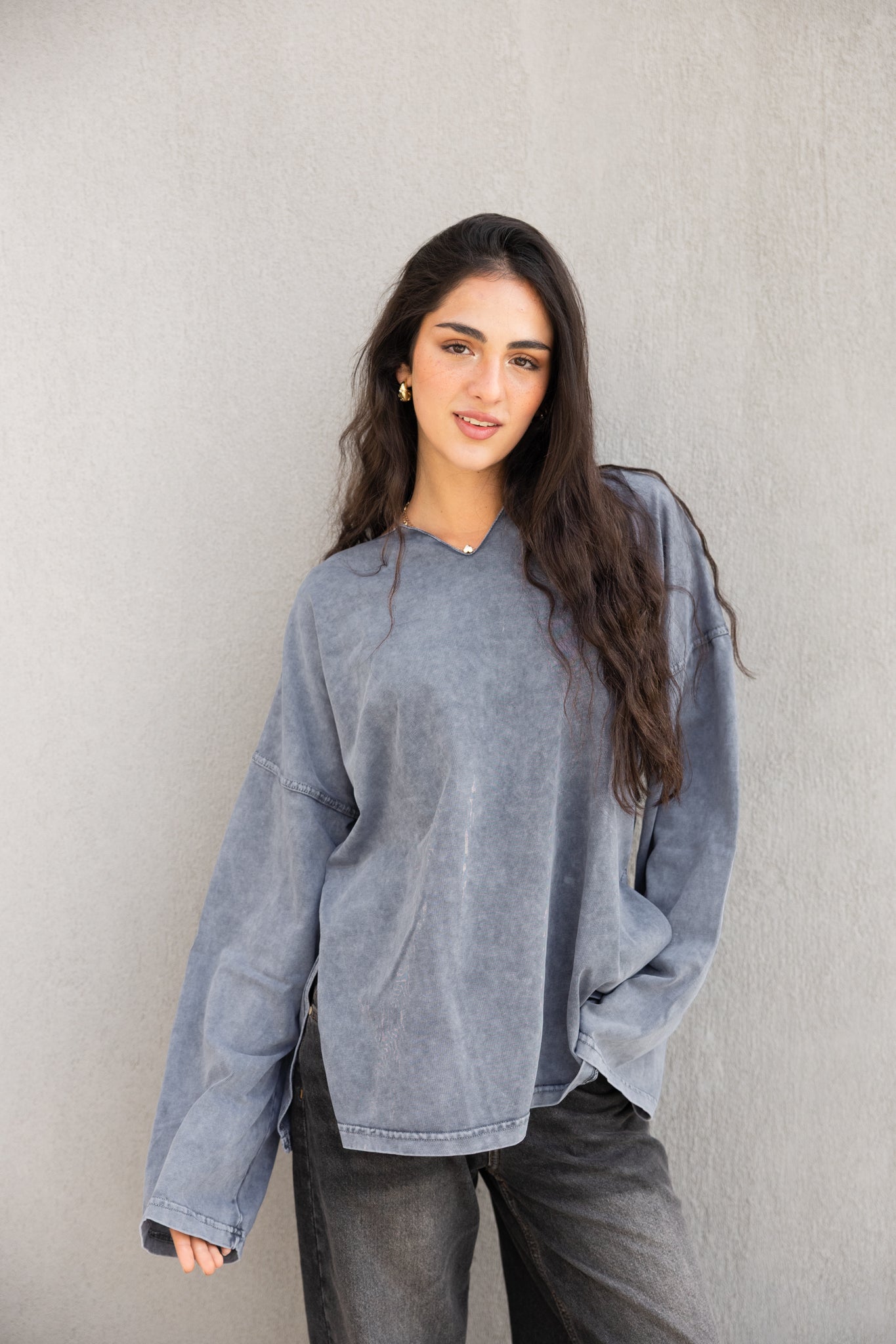 Origin Her Washed Tee In Shadow