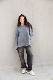 Origin Her Washed Tee In Shadow