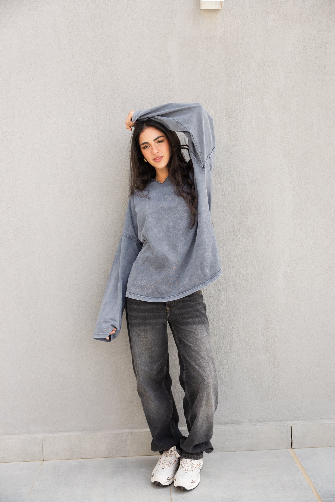 Origin Her Washed Tee In Shadow