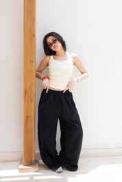 Basic sweatpants In Black