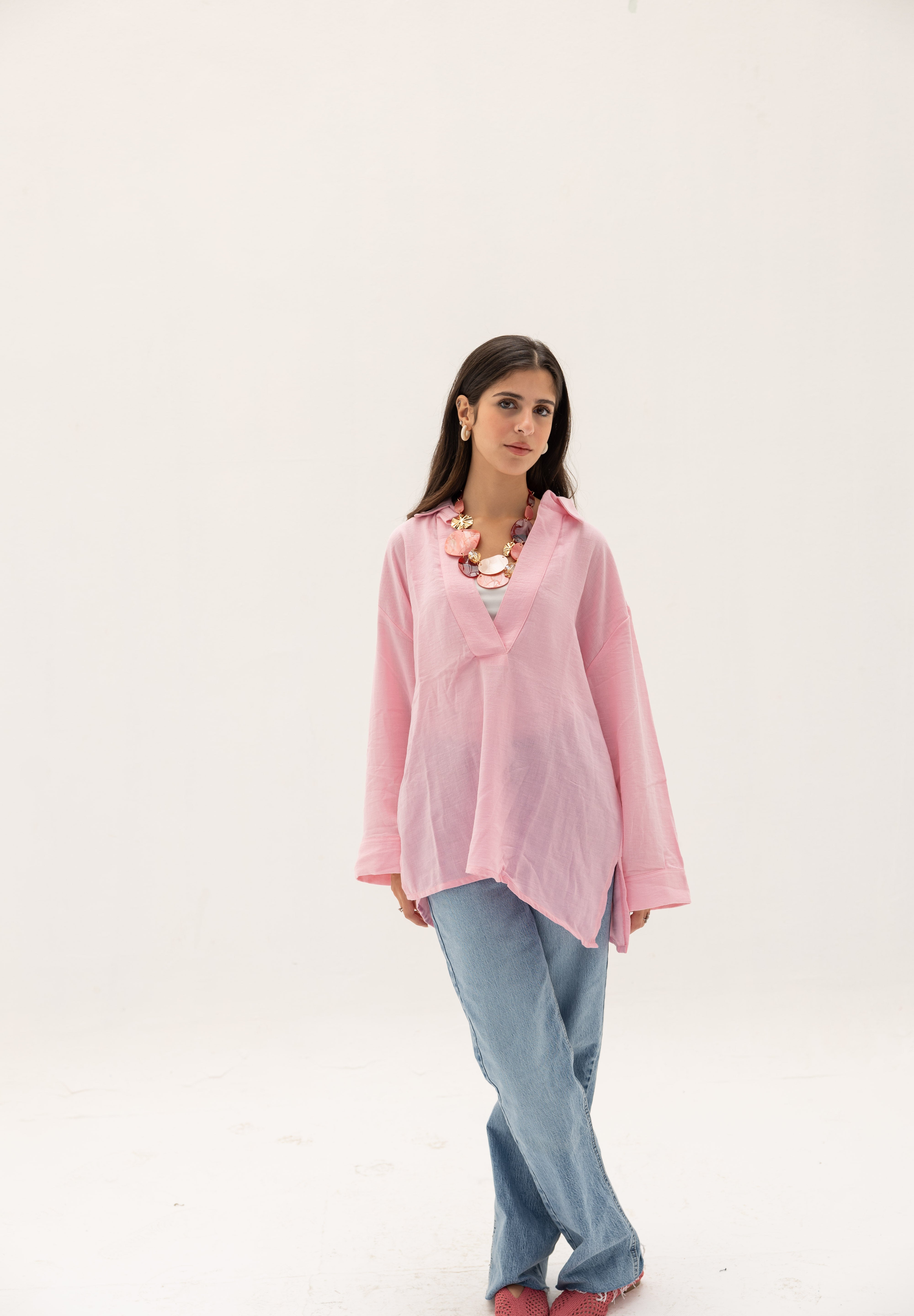 Sunday Blouse In Pink