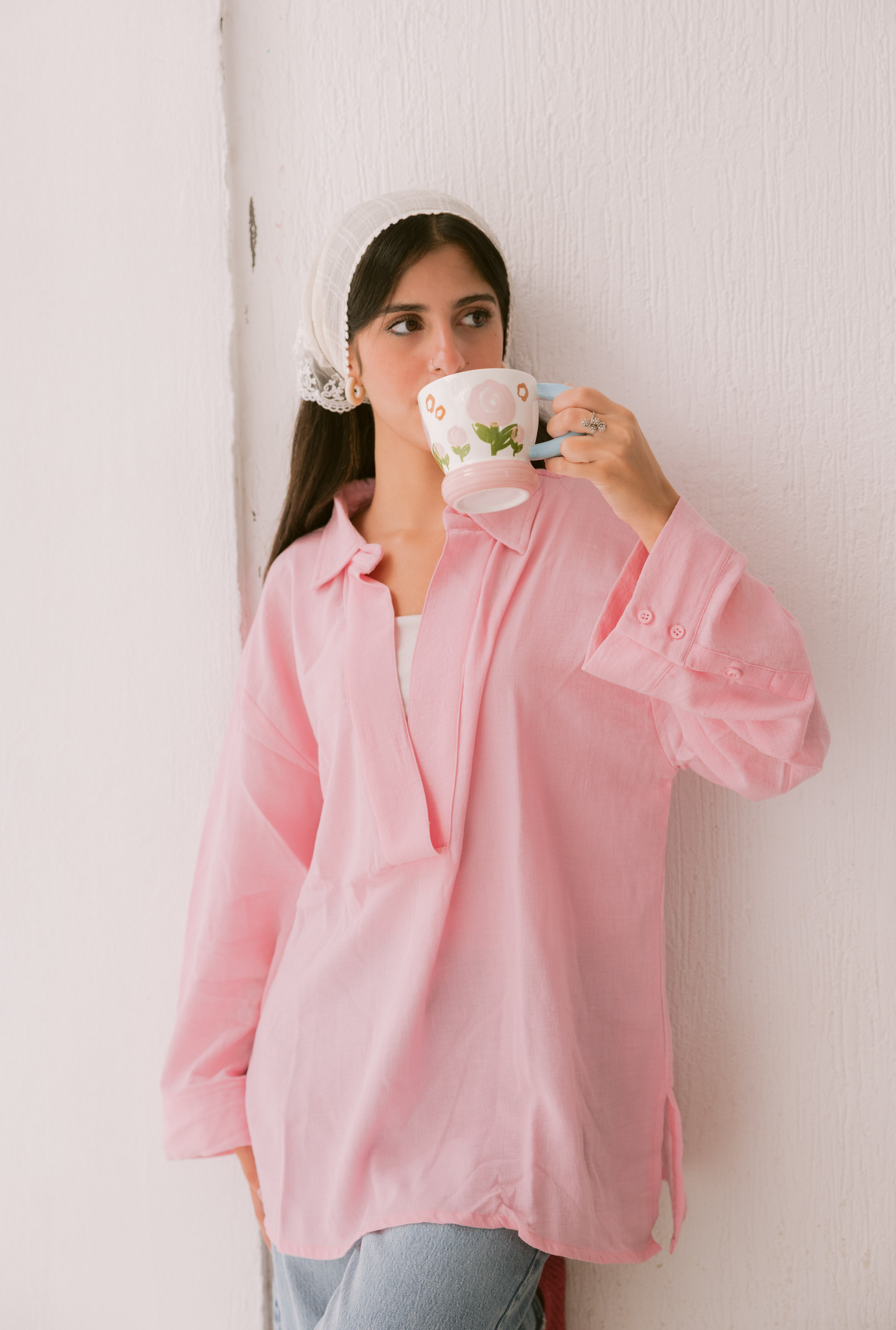 Sunday Blouse In Pink