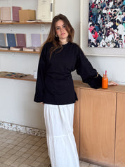 Softie Blouse In Black