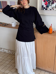 Softie Blouse In Black