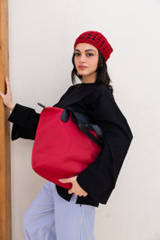 Long Day Bag In Red