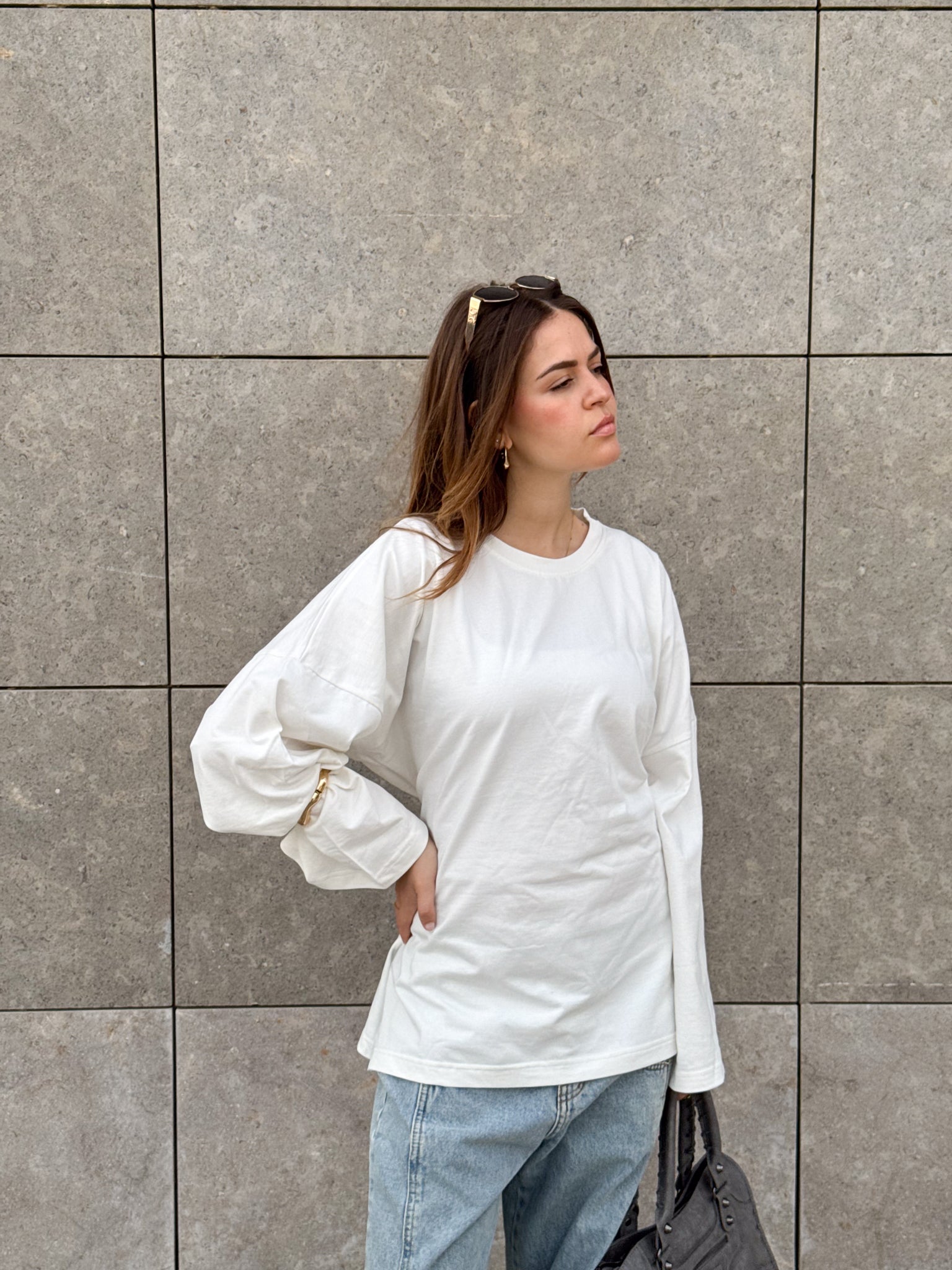 Softie Blouse In Off White
