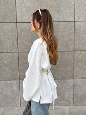 Softie Blouse In Off White