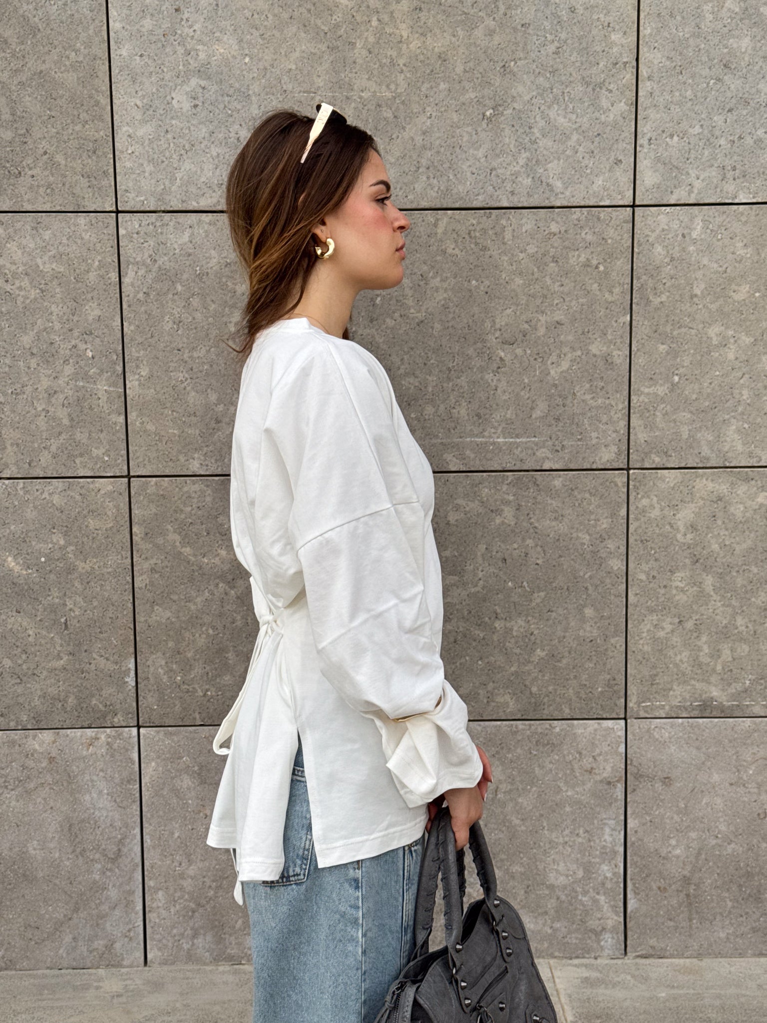 Softie Blouse In Off White