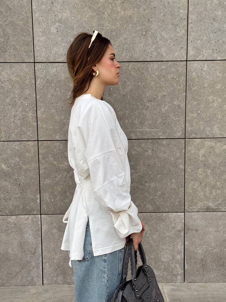Softie Blouse In Off White