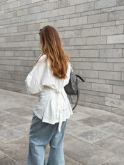 Softie Blouse In Off White