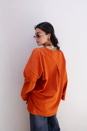Origin Blouse In Candy Apple