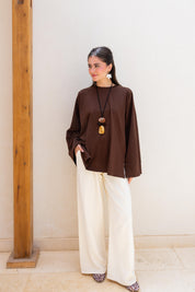 Origin Blouse In Brown