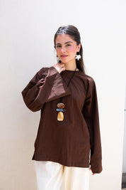 Origin Blouse In Brown