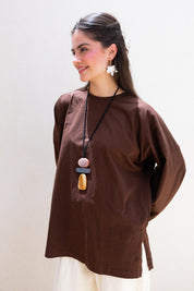 Origin Blouse In Brown