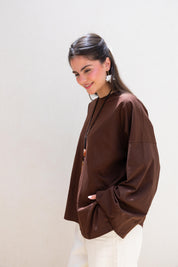 Origin Blouse In Brown