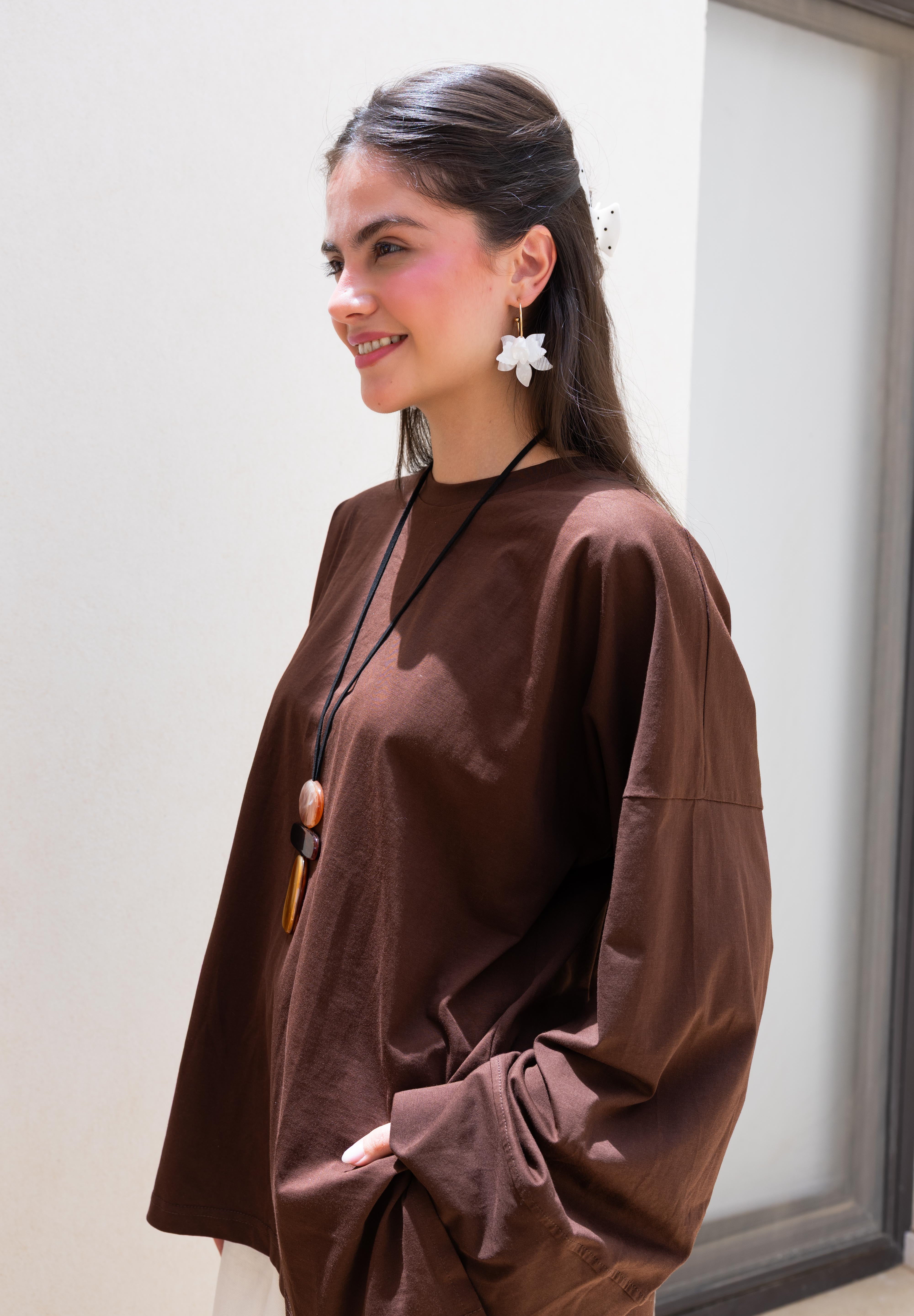 Origin Blouse In Brown