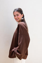 Origin Blouse In Brown