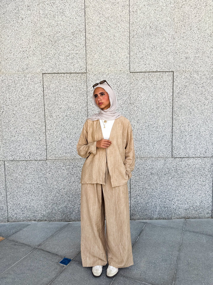 SWAY PANTS IN BEIGE