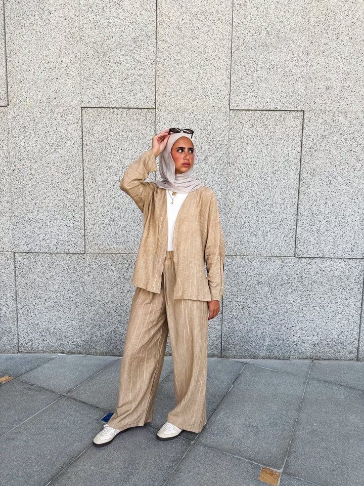 SWAY PANTS IN BEIGE
