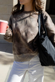 Wave Crewneck In Caffee