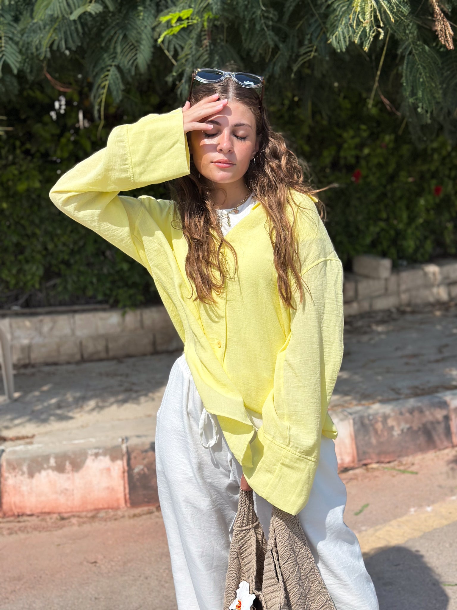 Butter Cup Linen Shirt