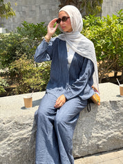 SWAY CARDIGAN IN NAVY BLUE