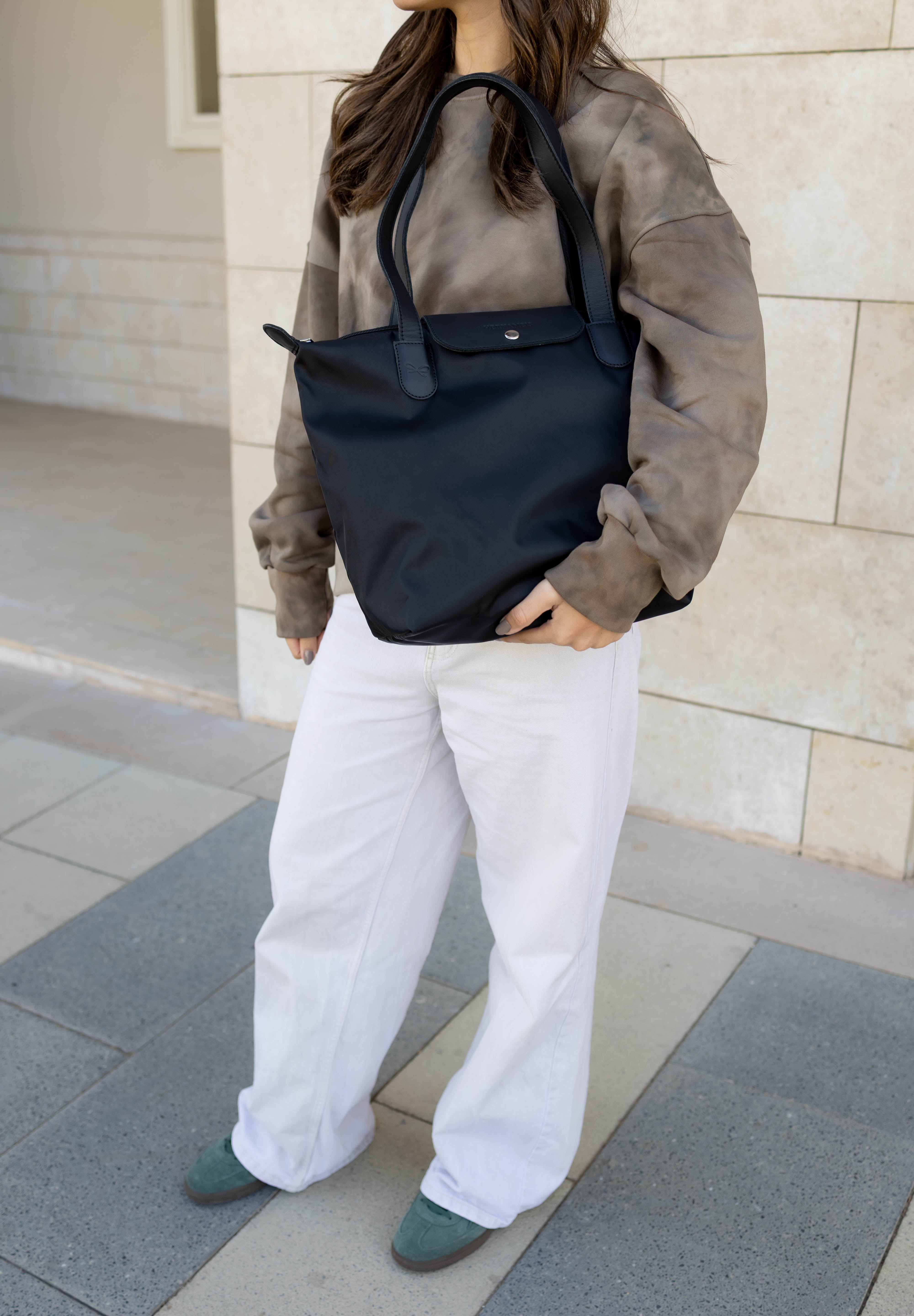 Long Day Bag In Black