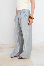 FLOWY PANTS IN GREY