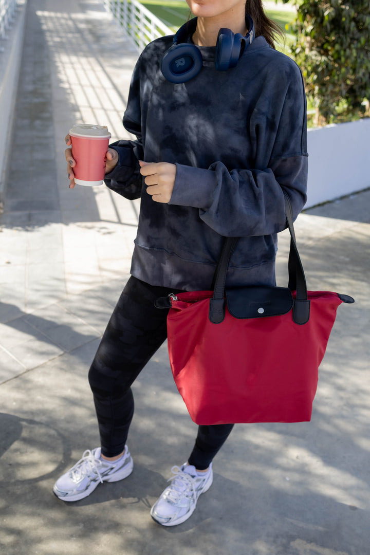 Long Day Bag In Red