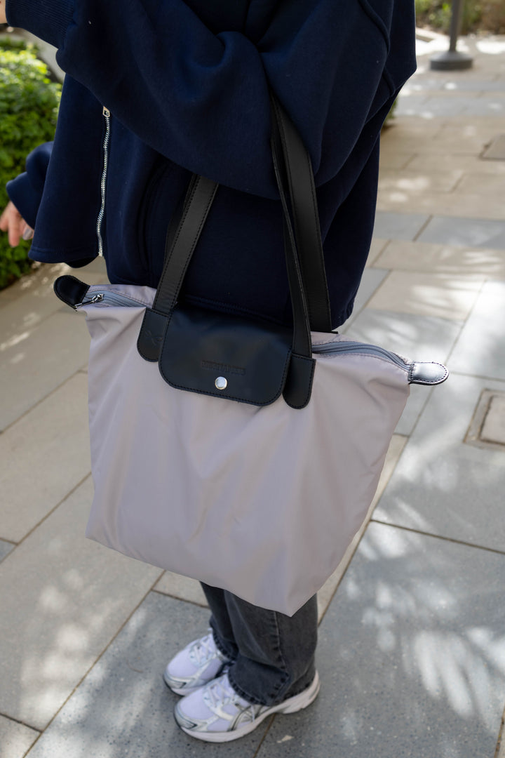 Long Day Bag In Light Grey