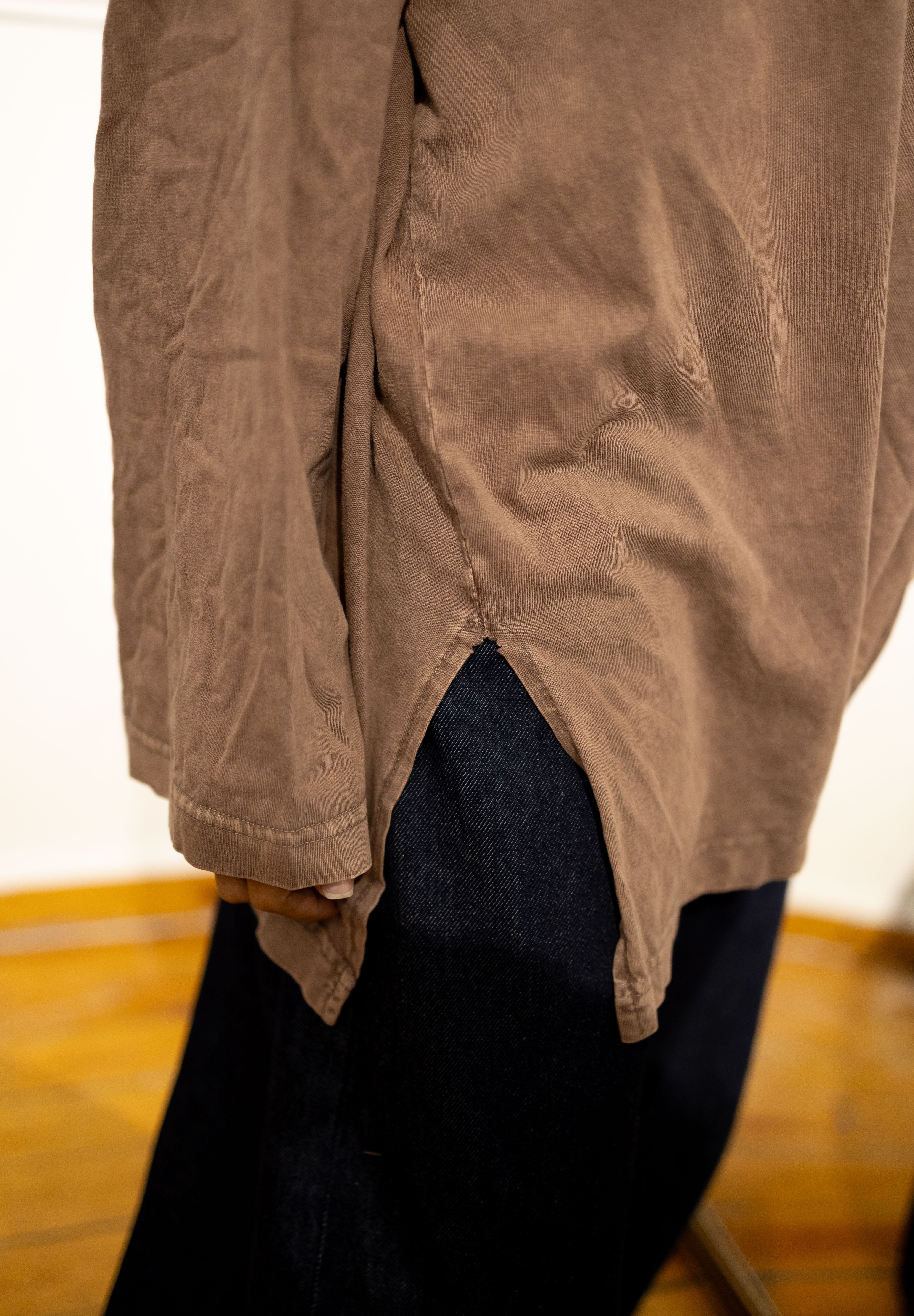 Wood Oversized Washed T-shirt (Outlet)
