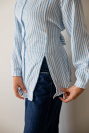 Strippy Shirt In Blue
