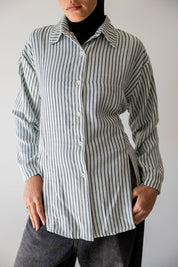 Strippy Shirt In Black