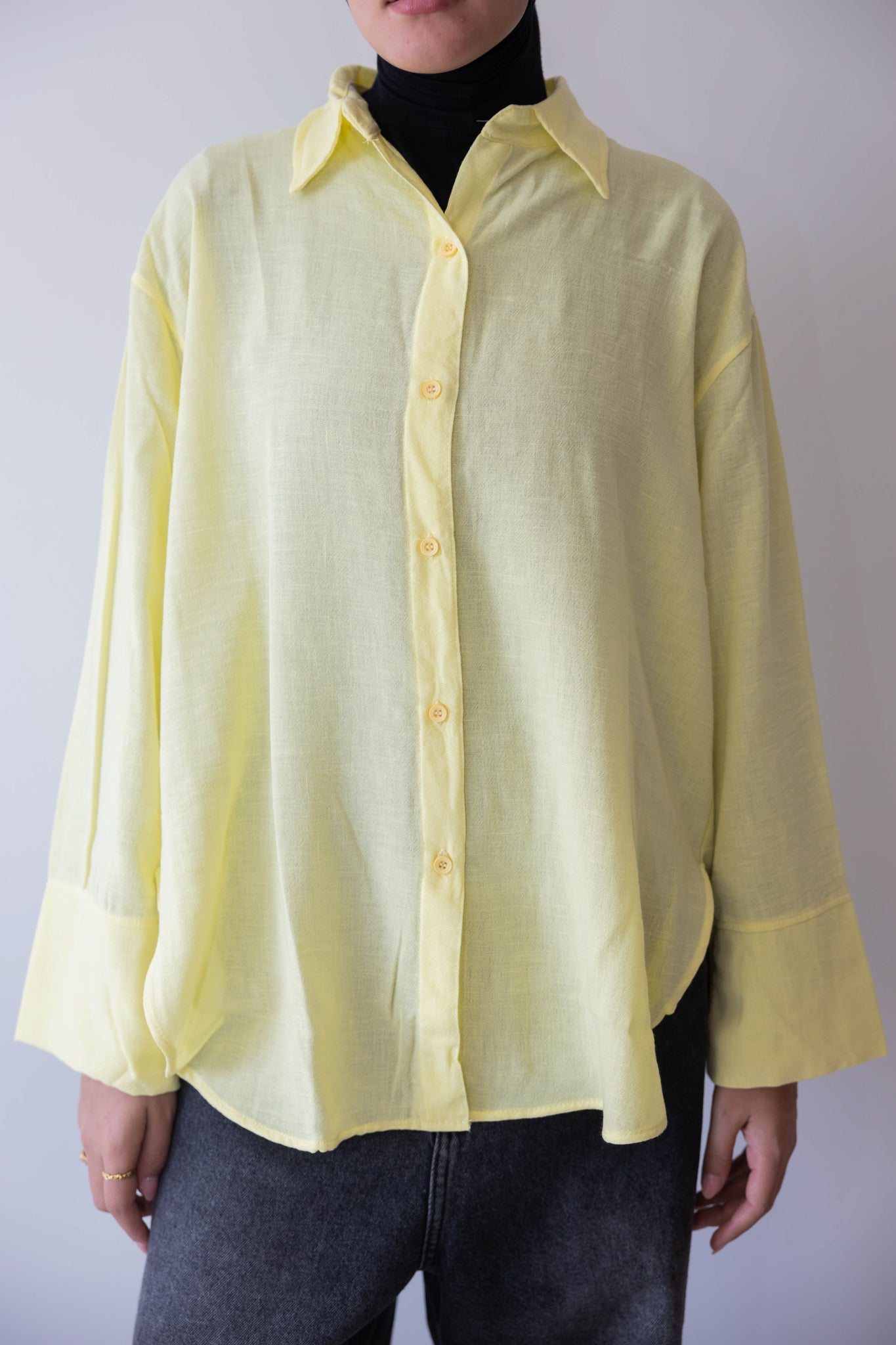 Butter Cup Linen Shirt