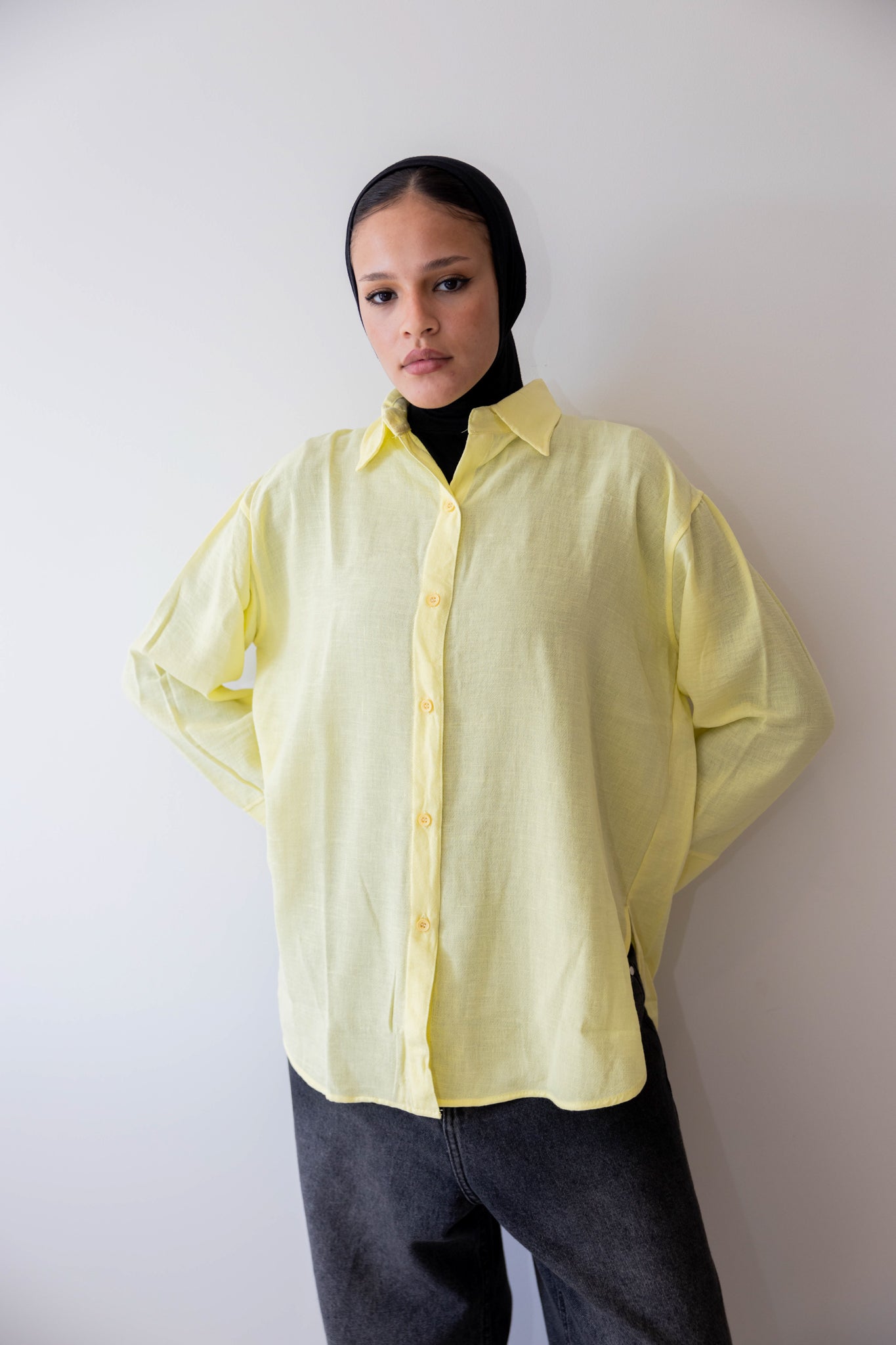 Butter Cup Linen Shirt