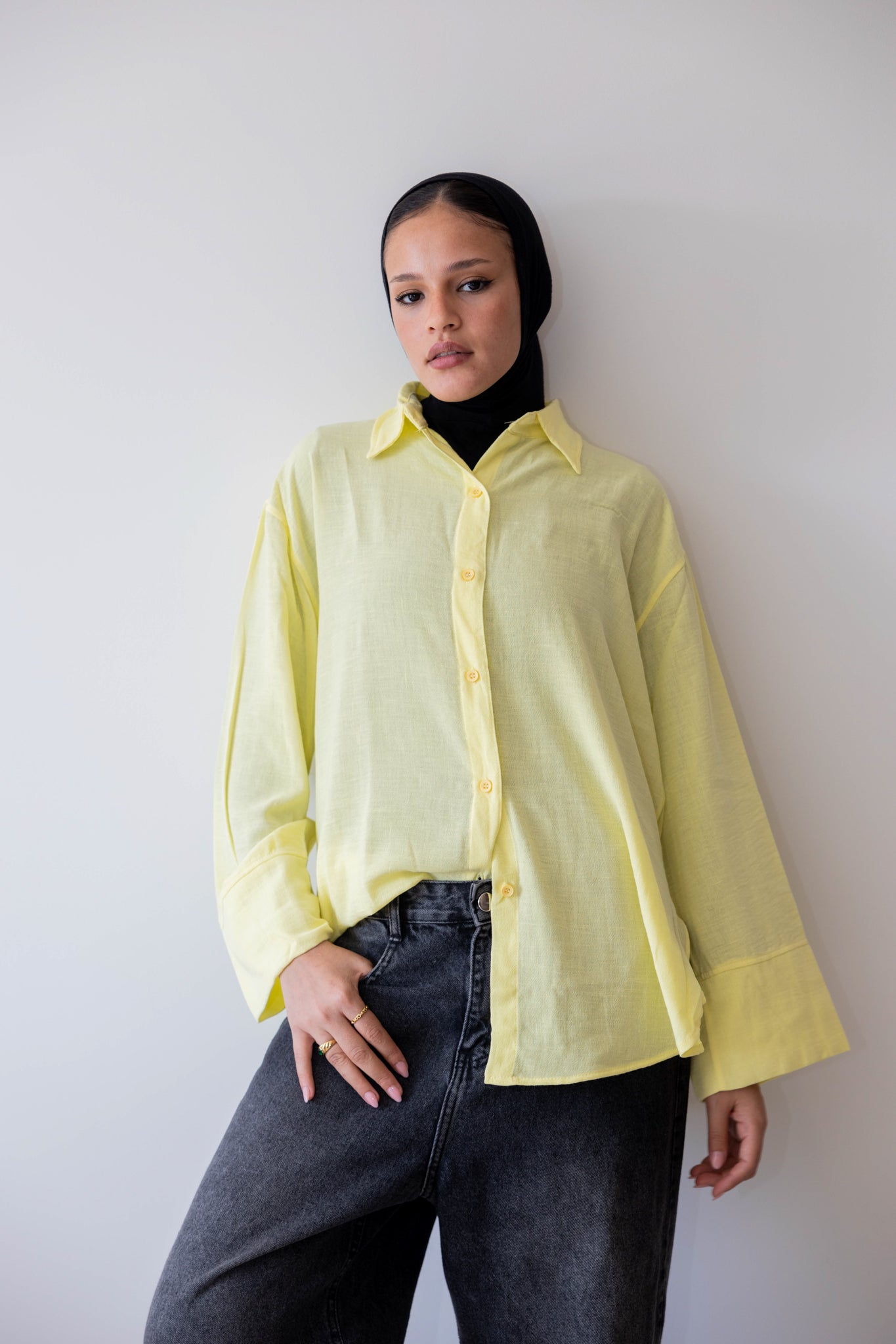 Butter Cup Linen Shirt